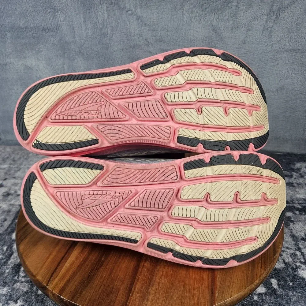 Altra Torin 8 Womens Size 9.5 Gray Pink Athletic Running Walk Shoes AL0A85QF262